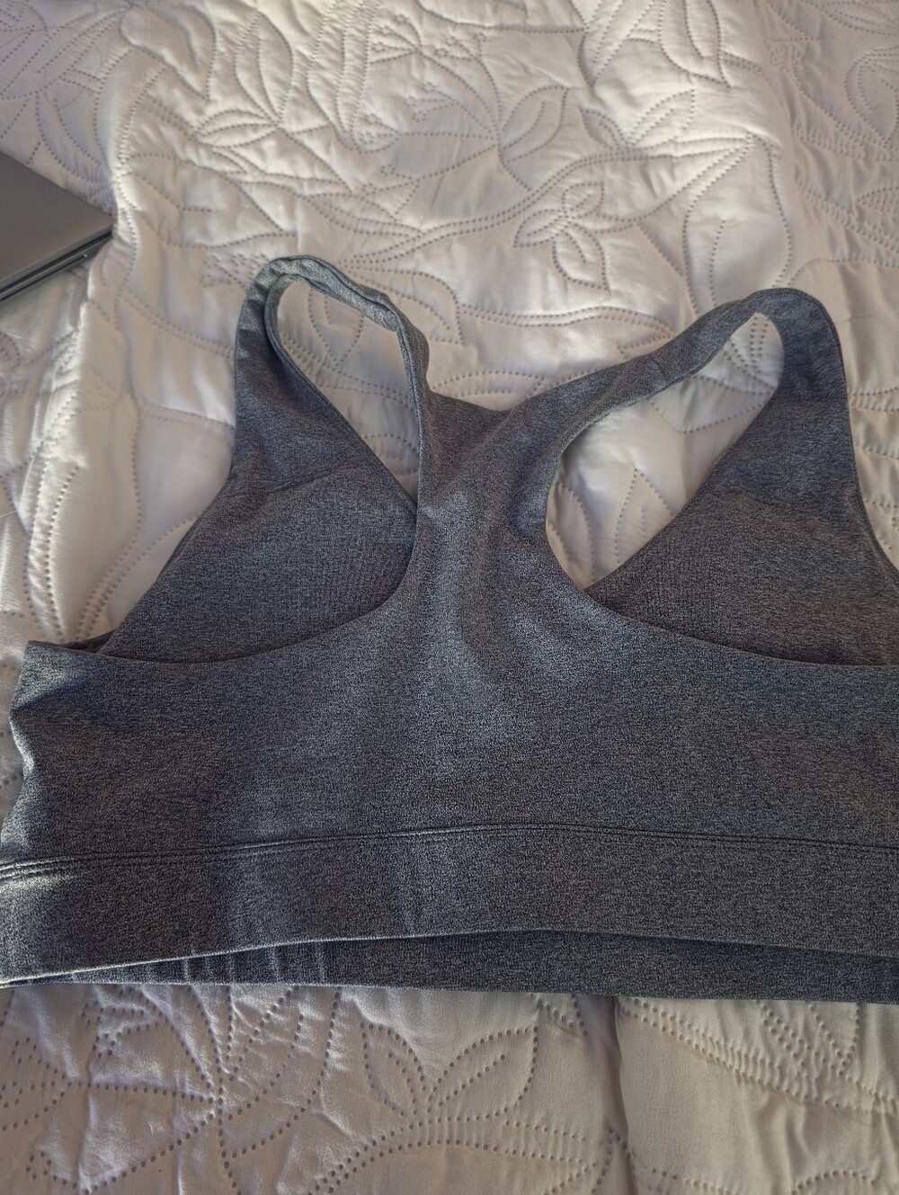 tek gear Gray Racerback Sports Bra